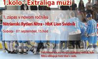 HBK Nitrianski Rytieri Nitra - HbK Lion Svidník