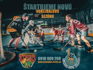 Hokejbal Žirafa Žilina: štartujeme novú hokejbalovú sezónu 2023/24